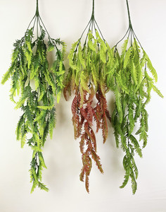 Planta colgante de helecho Artificial, plantas verdes, árboles para decoración de bodas y exteriores, venta al por mayor - Product Image 1