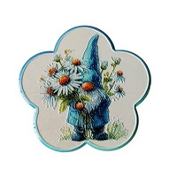 Aimants de réfrigérateur en céramique personnalisés de haute qualité, design créatif 3D Art Déco, transfert UV, écologiques, pour Pâques et la remise des diplômes