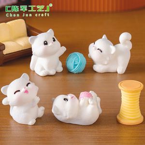 Figurines d'animaux mignons et ludiques Weijin Landscape, ensembles de boîtes mystère, accessoires, petites décorations pour voiture et bureau - Product Image 3