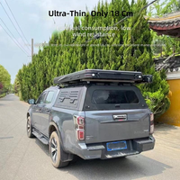 Tente de toit pour pick-up 4x4 tout-terrain, compatible avec GWM Poer King Kong Shanhai Isuzu D-MAX Nissan Navara Ruiqi, tente de camping à coque rigide