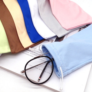 Túi Mềm Vi Sợi In Logo Tùy Chỉnh Miễn Phí Phụ Kiện Túi Đựng Kính Râm Vải Lau Vi Sợi & Túi Đựng Kính Râm - Product Image 4