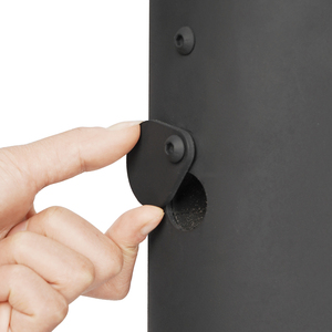 Quality Assurance Wood Pellet <strong>Heater</strong> 600℃ High Temperature Matt Black <strong>Small</strong> Pellet Stove for Camping - Product Image 2