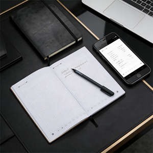 Stylet métallique pour iOS, carnet de notes, synchronisation en temps réel, pointe remplaçable, technologie de détection active, traduction de documents - Product Image 1