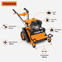 Débroussailleuse à essence autotractée, moteur à couple élevé, protection contre les surcharges, pour zones montagneuses, 7 CV, personnalisable OEM ODM