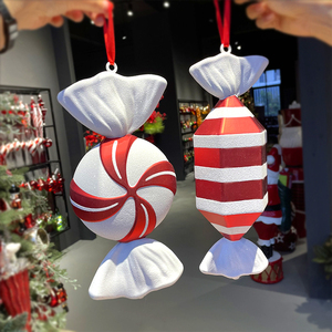 Đồ trang trí sân vườn mới về Đồ trang trí Giáng sinh Cây thông Noel Treo trang trí kẹo Giáng sinh - Product Image 4