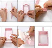 Boîte à bonbons de mariage personnalisée; Boîte cadeau de collation; Boîte d'emballage créative de bijoux en chocolat adaptée aux collations de biscuits de bonbons de fête.