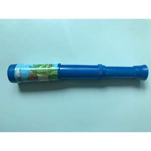 Telescopio pirata monocular extraíble de tres secciones, juguete educativo de plástico con aumento de 3x para niños de 5 a 7 años - Product Image 1
