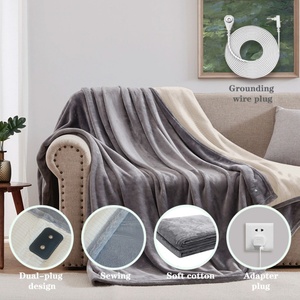 Manta de Algodón Orgánico Raschel 150*207cm con Patrón en Relieve, Tejida, Suave y Cómoda, de Franela para Invierno, para Cama y Hogar - Product Image 1