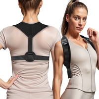 Nouvelle Ceinture Correctrice de Posture Améliorée à Marque Privée, Soutien Dorsal Réglable pour Hommes et Femmes