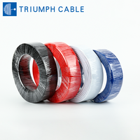 Cables de Alimentación BV 1mm 1.5mm 2.5mm 4mm 6mm 10mm 16mm, Cable de Construcción de PVC, Cables Eléctricos de Cobre de un Solo Núcleo