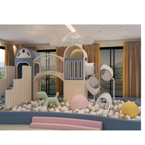 עיצוב חדש מסחרי מגרש משחקים ציוד משחקים לילדים רכים עם ערכת משחק - Product Image 4