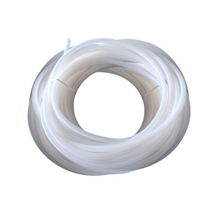 Rollo de Tubo de Silicona de 6 mm de Diámetro, 2 mm de Espesor de Pared, Alta Transparencia, Recubierto de PTFE para Uso Industrial - Product Image 1