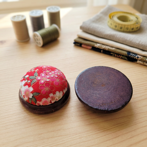 AA0274 Wooden <b>Pin</b> <b>Cushion</b> | For Hand Sewing Needle Holders and DIY Crafts - Product Image 3