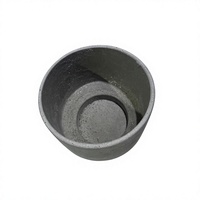 Jardinière pour plantes d'intérieur et d'extérieur, gris moyen mat, texture poreuse brossée, résine de poudre de pierre, imitation béton, côtés droits, conique