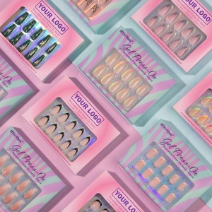 Fournisseur de faux ongles Btartbox, ongles artificiels, faux ongles, ongles personnalisés en gros, gels doux de luxe, ongles à presser - Product Image 2