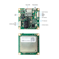 Module WiFi Habolink BF21 4G Cat4 2,4 GHz 300 Mbps pour caméra IP 38x38 mm, interface TTL Plug and Play