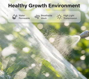 Filet anti-insectes robuste et respirant à mailles fines pour la <span class=keywords><strong>protection</strong></span> des serres, jardins, fermes, légumes et fleurs - Product Image 5