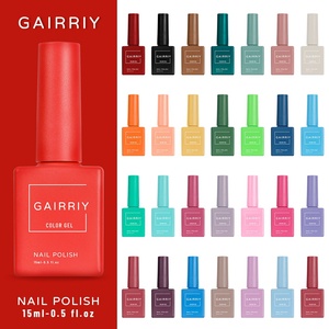 Kit de vernis gel UV LED végétalien 60 couleurs 15ml, logo personnalisé, marque privée, non toxique, longue tenue, fournitures pour salon de manucure français - Product Image 2