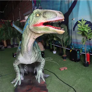 Динозавр аниматронный, Парк Юрского периода, дизайн в натуральную величину, искусственный динозавр ручной работы Велоцираптор