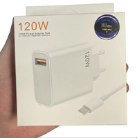 Chargeur de téléphone universel Android 33W 67W 120W Turbo pour Xiaomi Tête de charge rapide USB Super Fast Charge
