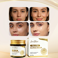 Crème solaire au suif OEM 100% naturelle biologique nourrie à l'herbe, protection solaire, réparation des coups de soleil et des rougeurs SPF 50 PA+++