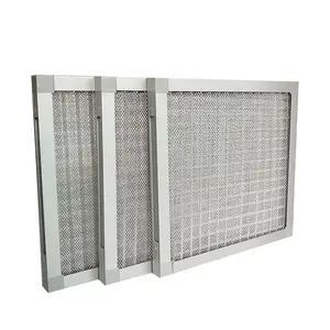 Filtre à poussière de fenêtre de voiture, cadre en aluminium, pré-filtre de Ventilation, métal