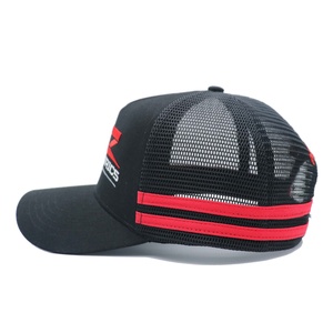 Gorra Trucker de 5 Paneles con Malla y Bordado 3D Personalizada de Alta Calidad en Oferta - Product Image 3