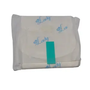 El más nuevo cuidado suave adhesivo algodón señora mujeres Panty Liner OEM mujer servilletas sanitarias 155MM