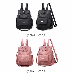 <b>PINK</b> Girl Backpack Purse for Women Fashion Leather Designer Travel Large Ladies Shoulder Bags - Product Image 3