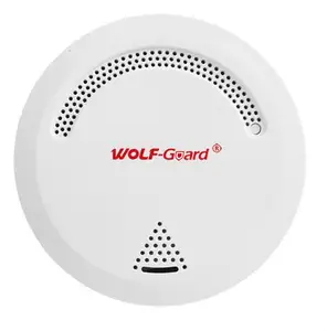 wireless PIR GSM Smart carbon monoxide detector and smoke alarm combo detector with LED display CE