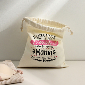Sac à bandoulière en toile imprimé « I Have A Best Mom In The World » <span class=keywords><strong>pour</strong></span> femme, sac de voyage réutilisable <span class=keywords><strong>pour</strong></span> <span class=keywords><strong>la</strong></span> courses, <span class=keywords><strong>pour</strong></span> les mamans - Product Image 6