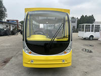 Bus de tourisme électrique 23 places à portes ouvrantes pour stations balnéaires et sites touristiques – Couleurs personnalisables disponibles