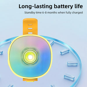 Nouvelle conception 2026 : Veilleuse <span class=keywords><strong>GPS</strong></span> pour animaux de compagnie et traceur compatible iOS/Android, étanche, charge rapide, en plastique, sûre pour chiens et chats - Product Image 1