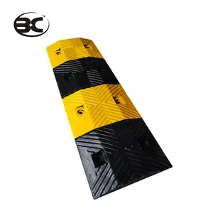 Top Sells Rubber Road Speed Bump Heavy Duty Buffer Belt Highway Road Brake Rubber Speed Bump