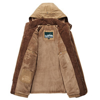 Veste coupe-vent épaisse, parka d'hiver, veste chaude pour l'extérieur, veste à capuche super épaisse, vêtements d'extérieur grande taille, veste pour homme
