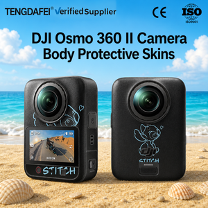 Pour DJI Osmo 360 II OEM ODM, sticker personnalisé en vinyle 3M, enveloppement complet du corps, logo personnalisé, vente en gros directe d'usine, accessoire - Product Image 1
