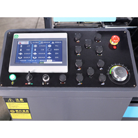 Scie à ruban métallique CNC automatique de haute précision, scie à ruban horizontale pour la coupe de barres d'acier et de tôles métalliques