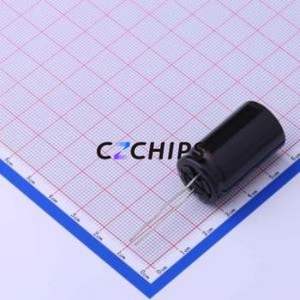 EEUTP1V222ตัวเก็บประจุชนิดอลูมิเนียมผ่านรู D18xL31.5mm 2200uF 20% 35V 3.48A-100kHz - Product Image 2