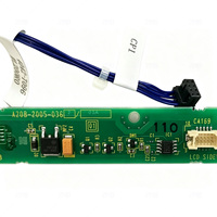 Fanuc A20B-2005-0362 4042-T069 # Placa PCB Inversora LCD L200R0 con Cable, Pantalla CNC con Retroiluminación, Circuito de Controlador de Alto Voltaje