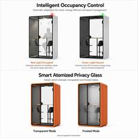 Source Usine Haute Qualité Intimité Cabine Téléphonique Insonorisée Multi-taille Bureau Pod Modulaire Travail Acoustique Pod pour Espace de Travail