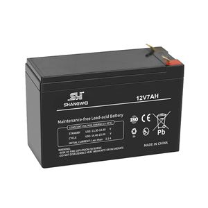 Shangwei 12V7Ah Lead Acid <b>Battery</b> Maintenance Free For UPS <b>Backup</b> Power - Product Image 1