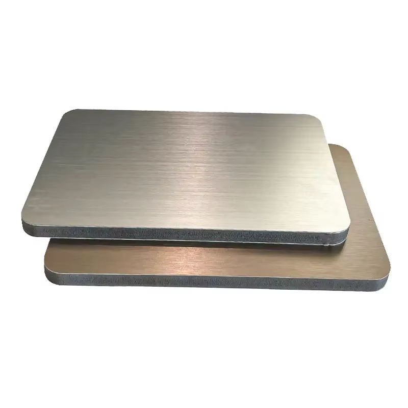 Modern Fiber SPC Wall Panels Waterproof Soundproof Metal Surface Wood ...