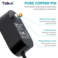 Adaptor Daya Dinding 36W Colokan US Bersertifikasi FCC untuk Router, Lampu LED Strip, Terminal POS, Kamera Keamanan