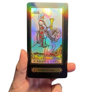 Tarjetas de <span class=keywords><strong>Tarot</strong></span> Personalizadas con Impresión Láser de Fábrica, Estampado Dorado, Caja de Papel a Color - Product Image 1