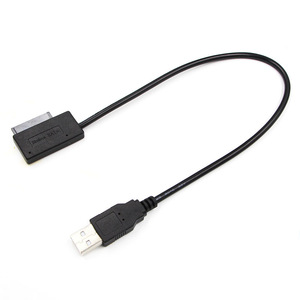 Siêu tốc độ <span class=keywords><strong>USB</strong></span> để <span class=keywords><strong>Mini</strong></span> <span class=keywords><strong>SATA</strong></span> II 7 + 6 13Pin Adapter chuyển đổi cáp cho máy tính xách tay CD/DVD Rom Slimline ổ đĩa - Product Image 5
