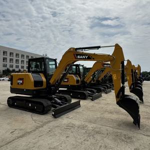Excavadoras de 5 toneladas Sany Sy55U Mini excavadora sobre orugas excavadora hecha en China - Product Image 5