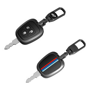 Coque de clé droite de style ancien avec boucle pour Dongfeng Peugeot 207, <span class=keywords><strong>206</strong></span>, C2, Elysee, Picasso, OLIVER - Product Image 5