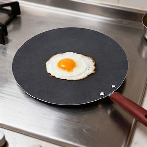 Olla de Aleación de Aluminio de 49*32cm, Sartén Antiadherente Resistente a la Oxidación con Mango de Acero Inoxidable para Cocinar al Aire Libre, Camping y Senderismo - Product Image 1