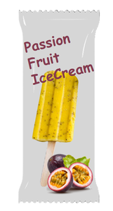 Umweltfreundliche verpackung in Lebensmittelqualität mit individuellem Drucklogo Heißsiegel Rückseite Drei Seiten Versiegelung Plastikbeutel Eisbeutel für Eiscreme - Product Image 5