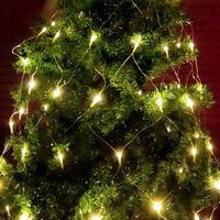 Guirlandes lumineuses LED pour extérieur, pelouse, jardin, cour, décoration de fête de Noël, étanches IP44